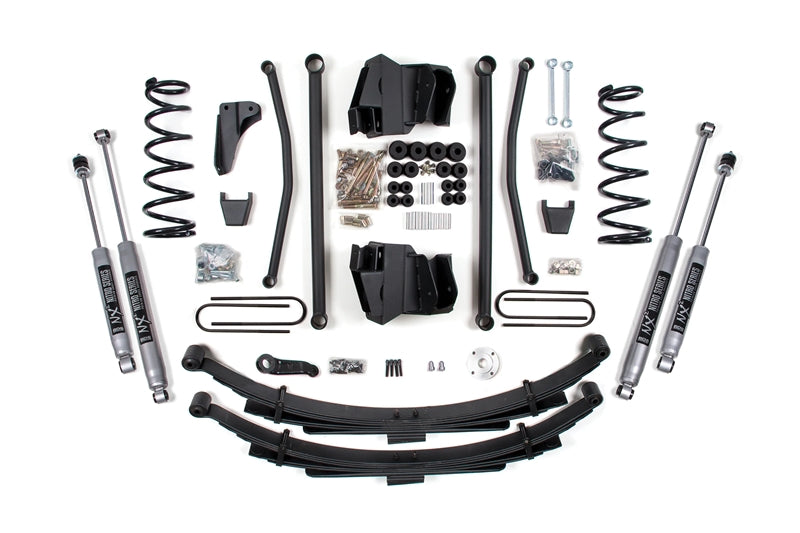 BDS 675H 8in Long Arm Lift Kit w/ NX2 Shocks & Leaf Springs | 2009-2013 Ram 2500 4WD Diesel w/ 4in Axle