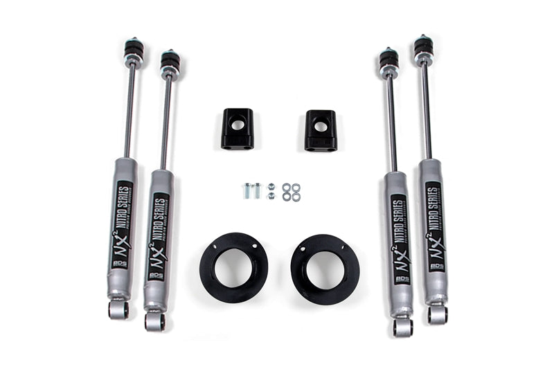 BDS 695H 2in Leveling Kit w/ NX2 Shocks | 2014-2024 Ram 2500 4WD Suspension