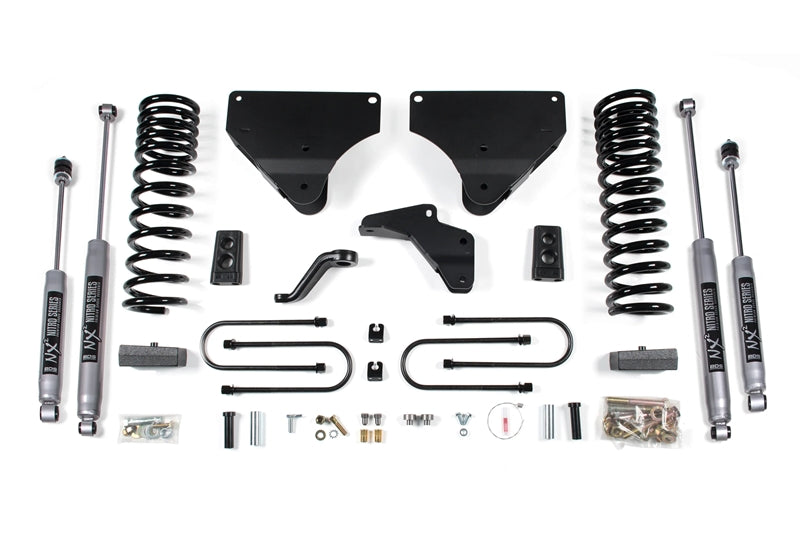 BDS 696H 4in Lift Kit w/ NX2 Shocks | 2013-2018 Ram 3500 4WD Diesel w/ 3in Block