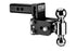 B&W TS10038B Black Tow & Stow 1-7/8x2 Dual Ball Hitch w/ 2in Shank, 5in Drop/5.5in Rise | Universal