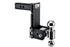 B&W TS10040B Black Tow & Stow 2x2-5/16 Dual Ball Hitch w/ 2in Shank, 7in Drop/7.5in Rise | Universal