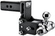 B&W TS20048B Black Tow & Stow Triple Ball Hitch w/ 2.5in Shank, 5in Drop/5.5in Rise | Universal