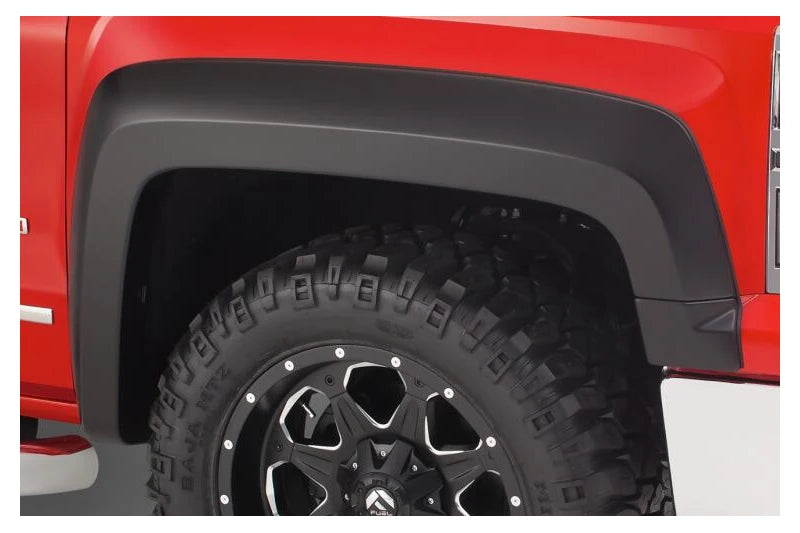 Bushwacker 40128-02 Rear Extend-A-Fender Flares | 2015-2019 Silverado 1500/2500HD/3500HD