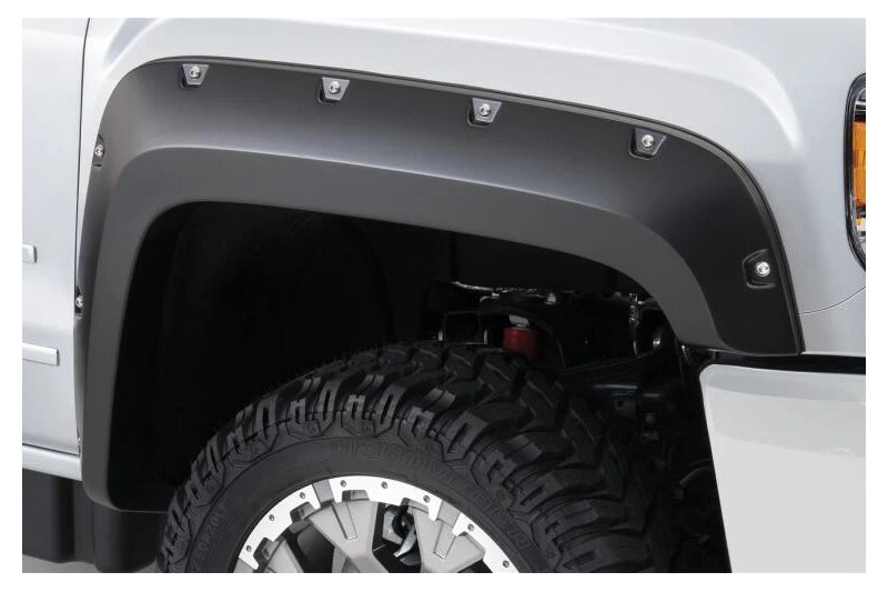 Bushwacker 40122-02 Pocket Style Rear Fender Flares | 2015-2019 Sierra 1500/2500HD/3500HD