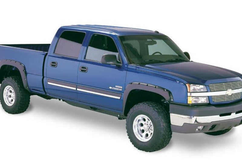 Bushwacker 40918-02 Pocket Style Front & Rear Fender Flares | 2003-2007 Silverado 1500/2500HD/3500HD (Non-Dually) Standard & Long Bed