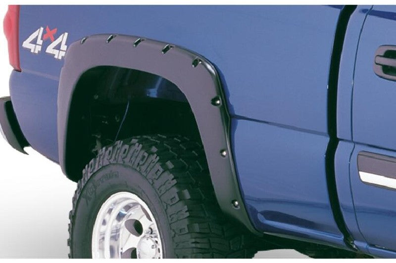 Bushwacker 40918-02 Pocket Style Front & Rear Fender Flares | 2003-2007 Silverado 1500/2500HD/3500HD (Non-Dually) Standard & Long Bed