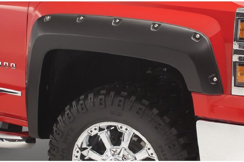 Bushwacker 40942-02 Pocket Style Front & Rear Fender Flares | 2007-2013 Silverado 1500 Short Bed