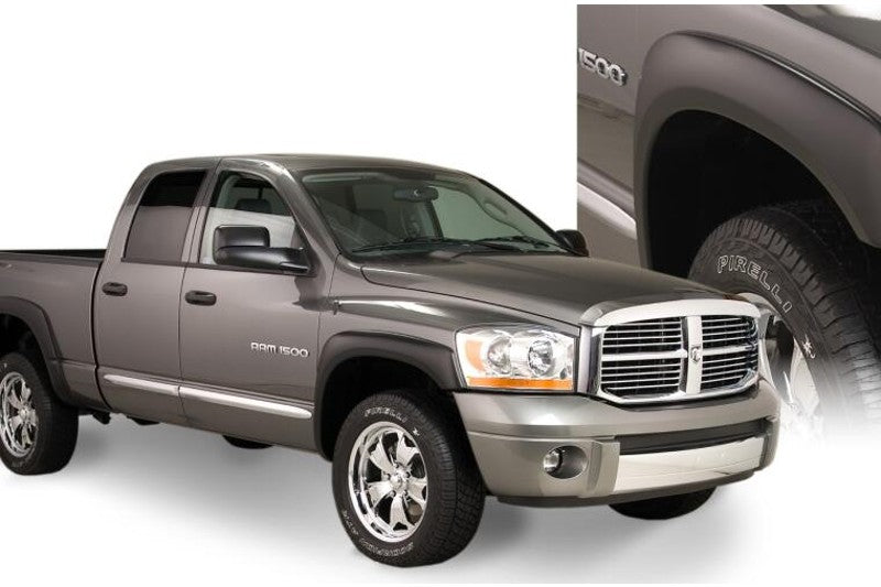 Bushwacker 50909-02 OE Style Front & Rear Fender Flares | 2006-2009 Ram 2500/3500 Power Wagon Long Bed