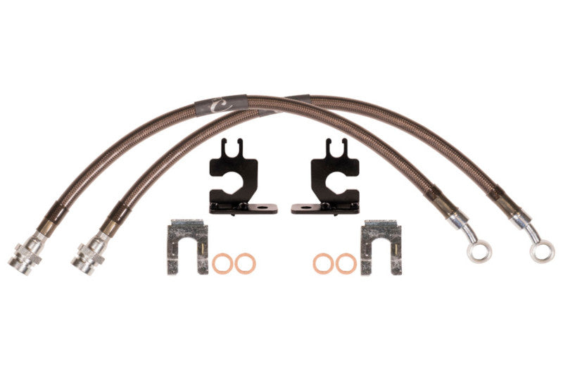 Carli CS-D3BBL-14-F-D30 Dominator Extended Brake Line Kit | 2014-2024 Ram 2500/3500 4x4