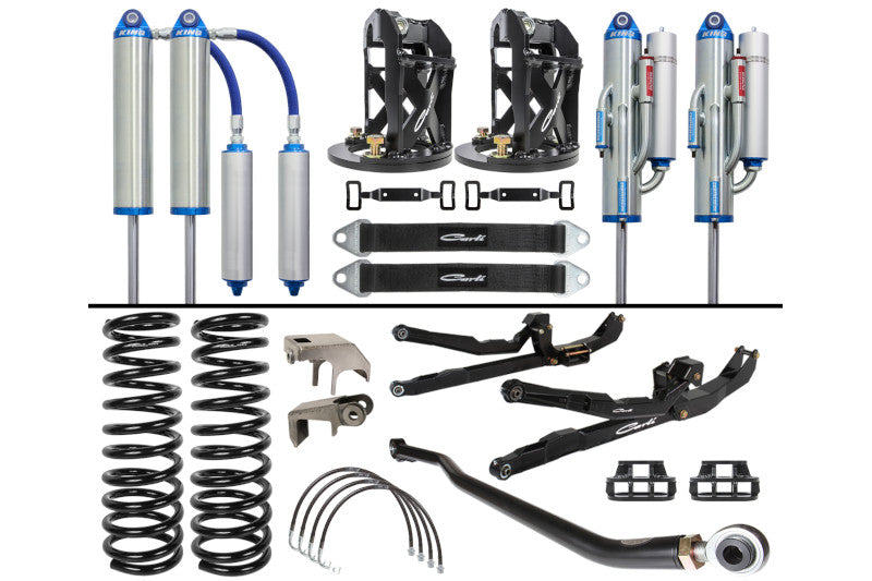 Carli CS-DUC35-03-D 3in Long Arm Unchained Lift System | 2003-2009 Ram 2500/3500 4x4 Diesel