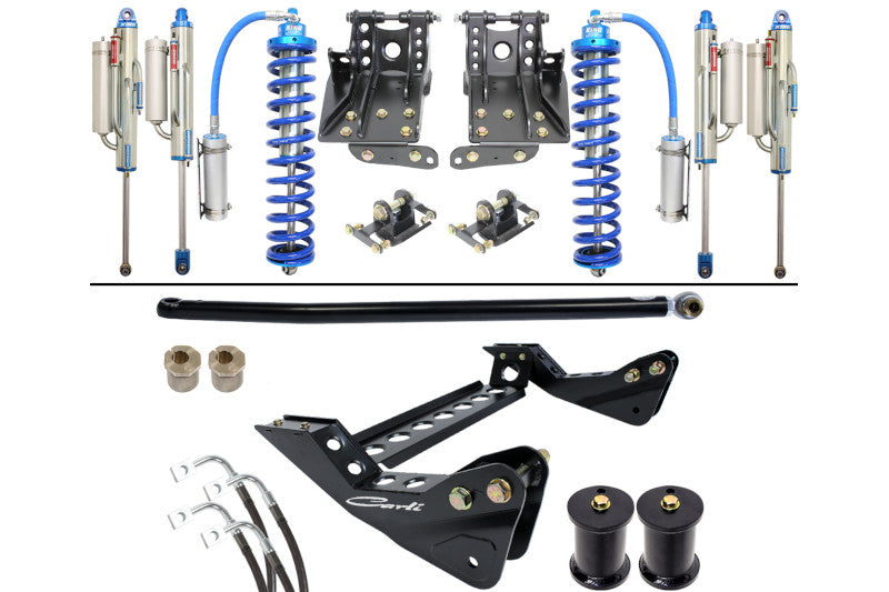 Carli CS-F45-CO25-BYP-05 4.5in Coilover Bypass Lift System | 2005-2007 F250/F350 4x4 Diesel