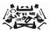 Cognito 110-K0533 7-9in Non-Torsion Bar Drop Front Suspension Lift Kit | 2011-2019 Silverado/Sierra 2500HD/3500HD 4WD Non-Stabilitrak