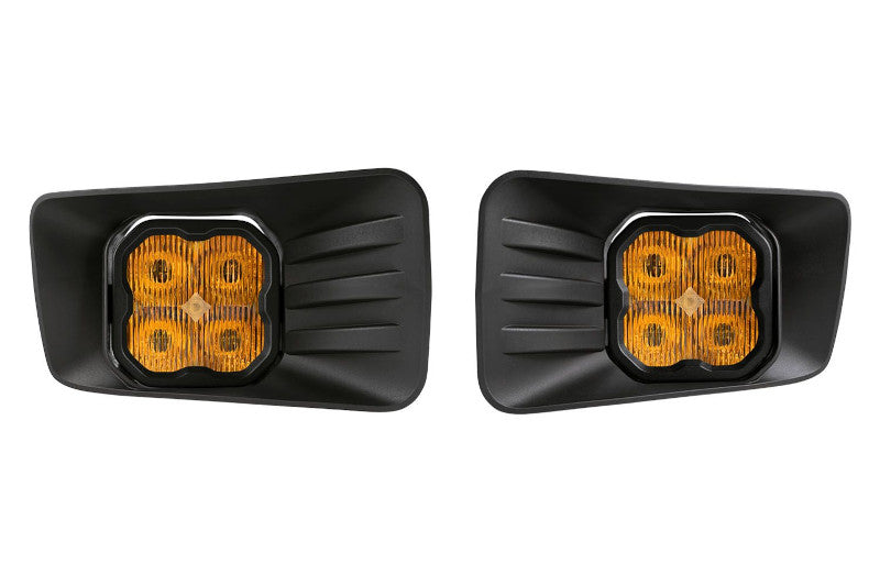 Diode Dynamics DD7308 SS3 Max LED Fog Light Kit w/ ABL Yellow Fog Beam | 2007-2014 Silverado 2500/3500HD