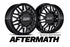 DDC Wheels 165-20-01BM-A Aftermath Black/Milled 20X8.25 8X165 Dually Wheel Set | 1994-2018 Ram 3500 & 92-10 GM 3500