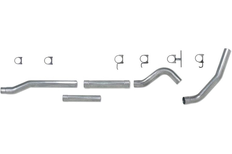 Diamond Eye K4338A-RP 4in Aluminized Cat-Back Single Exit Straight Pipe No Tip Exhaust | 2003-2007 Ford 6.0L Powerstroke