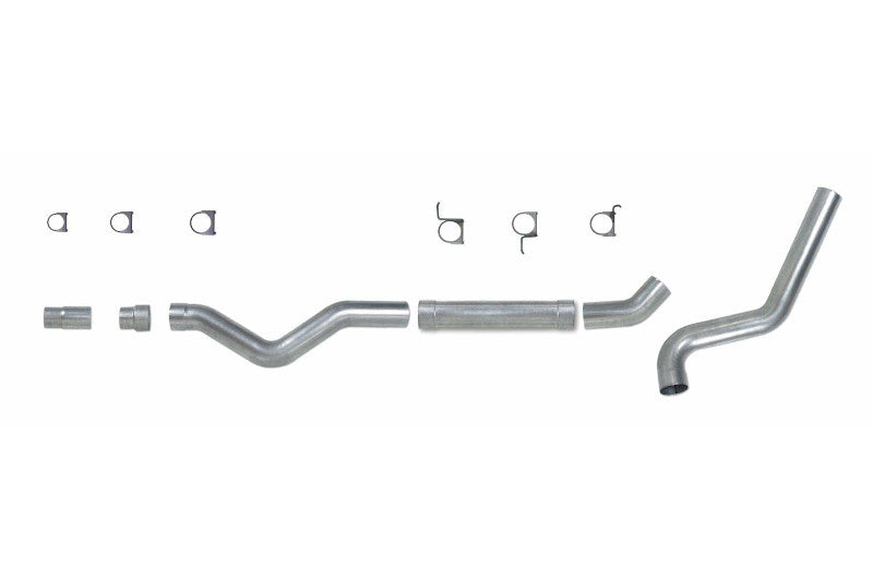 Diamond Eye K5126A-RP 5in Aluminized Cat-Back Single Exit Straight Pipe No Tip Exhaust | 2006-2007 Silverado/Sierra 2500HD/3500HD 6.6L