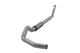 Diamond Eye K5216A 5in Aluminized Turbo Back Single Exit No Tip Exhaust | 1998.5-2002 Dodge 5.9L Cummins