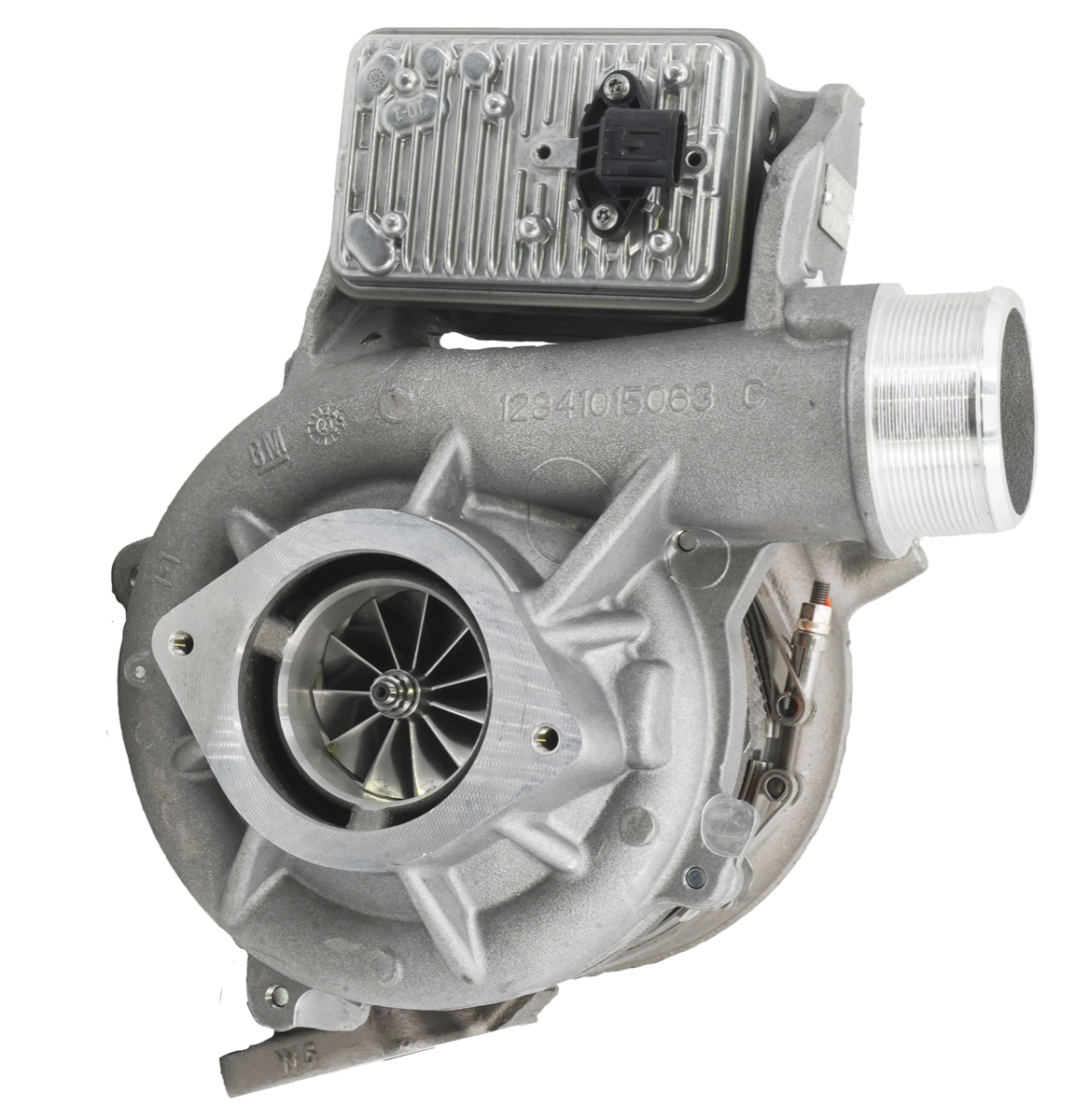 Tuner DM1MO1070203010 Stealth 64 Turbocharger with Actuator up to 650 RWHP | 2020-2022 Silverado/Sierra 2500HD/3500HD 6.6L L5P