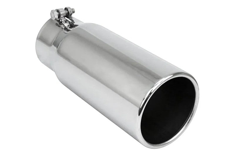 Different Trend Q9-506012RSL Polished 5in Exhaust Tip | Universal