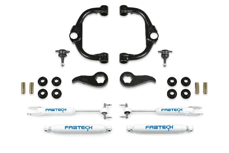 Fabtech K1157 3.5in Ball Joint UCA Lift Kit | 2020 Silverado/Sierra 2500HD/3500HD