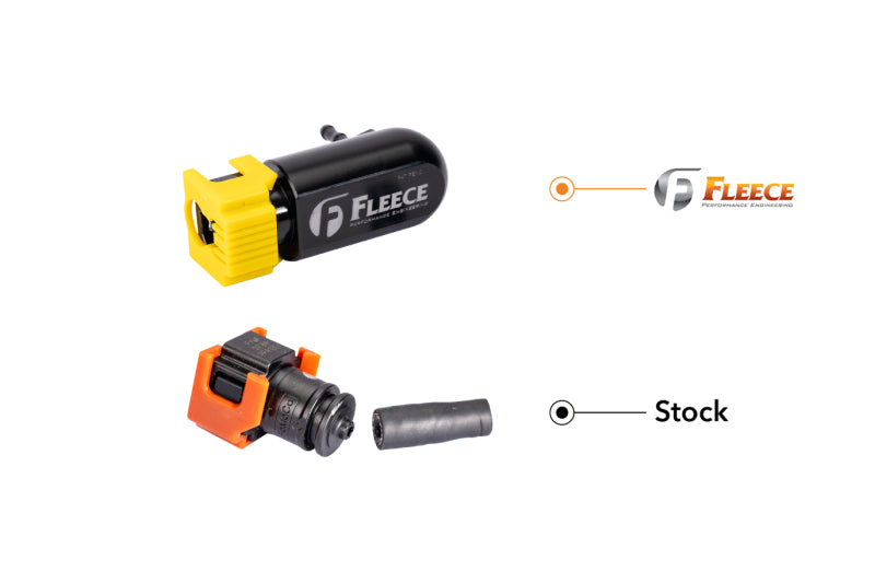 Fleece FPE-FMC-FF-RLK-1724-5P Injector Return Line Repair Fitting (5-Pack) | 2017-2024 Ford 6.7L Powerstroke