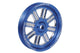 Fleece FPE-34211-BLU-SPK Spoke Design Dual Pump Pulley - Blue | 2003-2016 Dodge 5.9L/6.7L Cummins