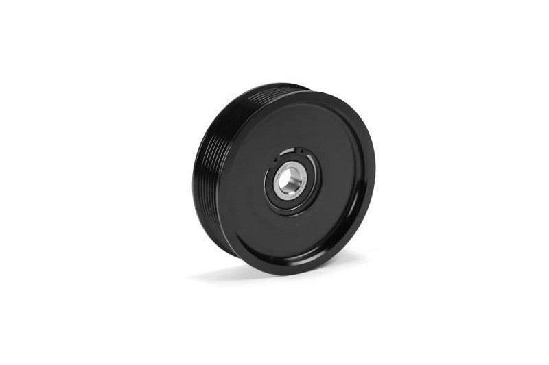 Fleece FPE-34657-BLK Upper Fan Pulley Idler Black | 2003-2018 Dodge 5.9L/6.7L Cummins