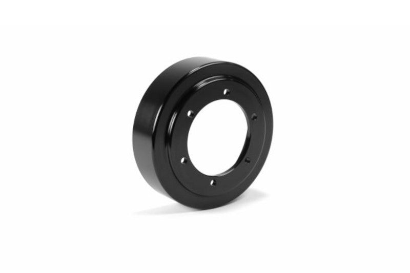 Fleece FPE-34659-BLK Billet Aluminum Fan Drive Pulley Black Anodized Finish | 2013-2018 Dodge 6.7L Cummins