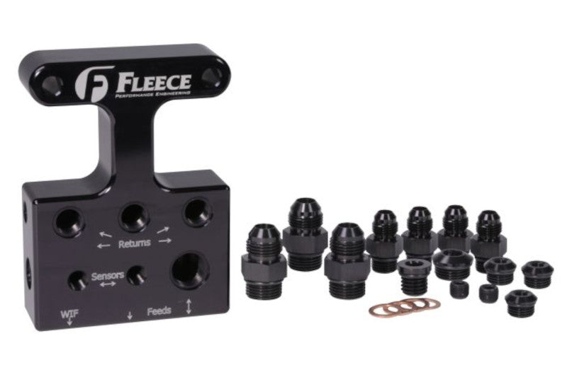 Fleece FPE-FFD-RF-3G-67 3rd Gen Fuel Distribution Block | 2007.5-2009 Dodge 6.7L Cummins