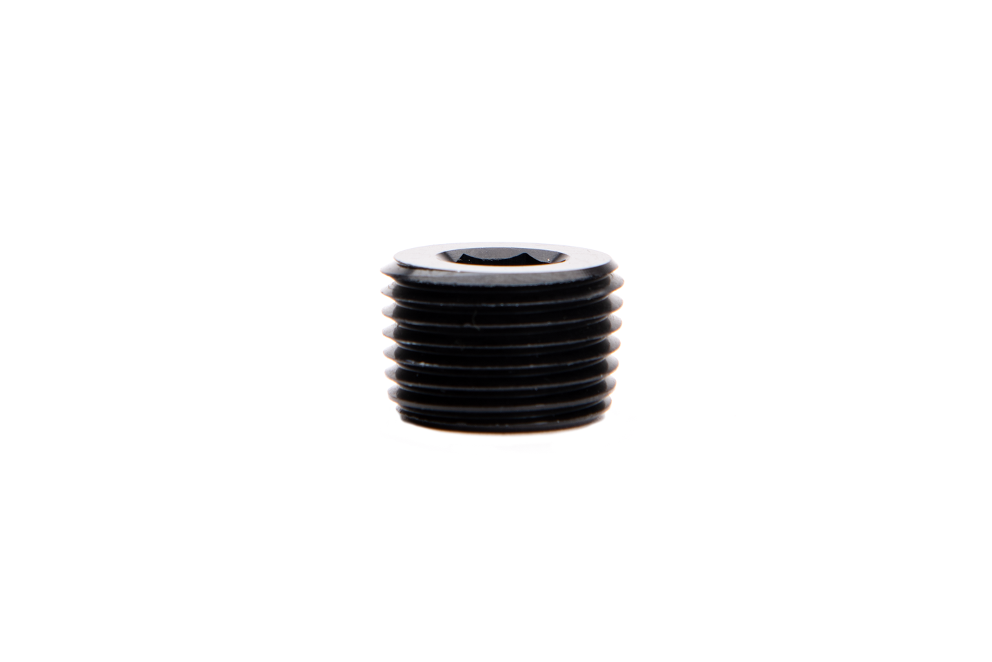 Fleece FPE-NPT-12 1/2 in NPT Hex Socket Plug Black | Universal