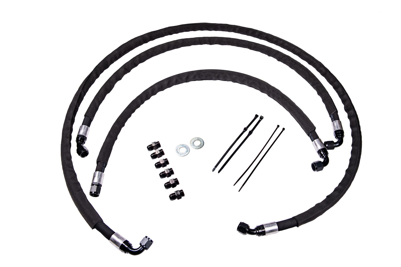 Fleece FPE-TL-L5P-1719 Allison Transmission Cooler Line Upgrade Set | 2017-2019 Silverado/Sierra 2500HD/3500HD 6.6L L5P