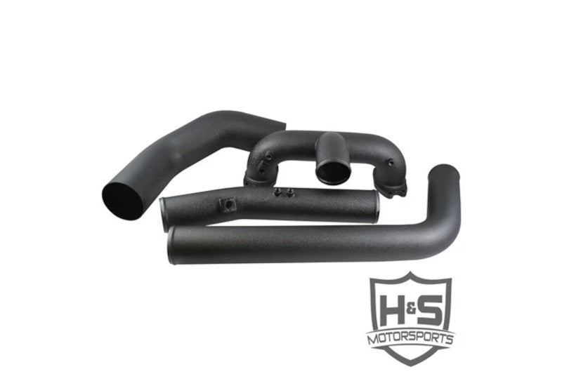 H&S Motorsports 122007-66-01 SX-E Turbo Kit (64mm - Black) | 2011-2016 Ford 6.7L Powerstroke