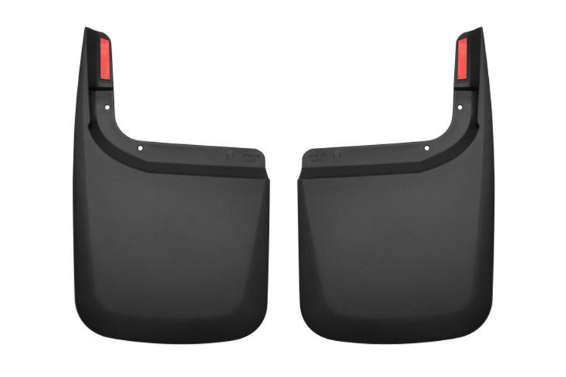 Husky 59461 Rear Mud Guards - Black | 2017-2024 F250/F350 w/o Fender Flares