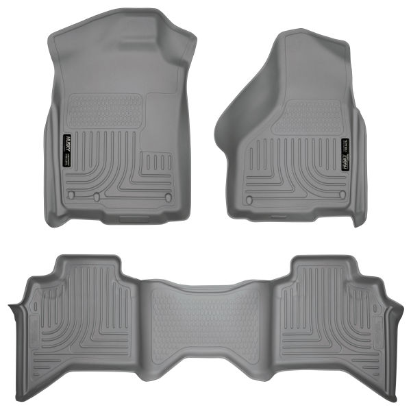 Husky 98032 Front & 2nd Seat Floor Liners | 2002-2009 Ram 1500/2500/3500