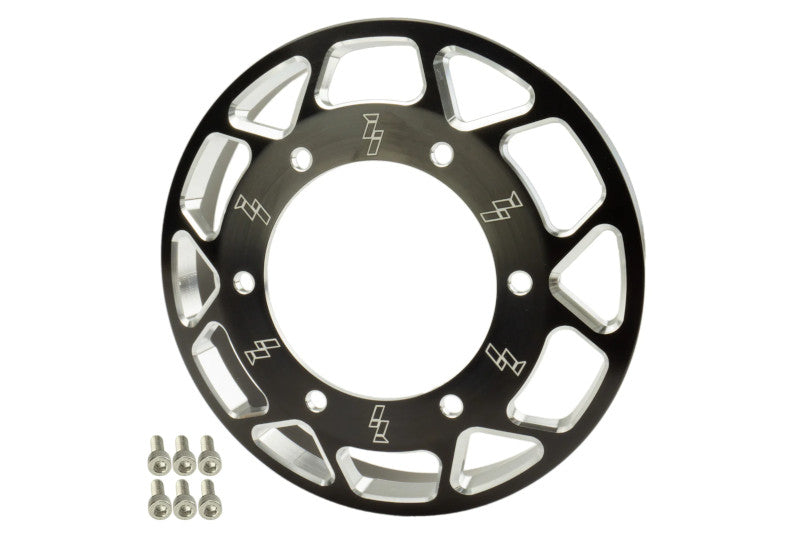 Industrial 24FC12 Billet Fan Pulley Black Anodized | 2003-2012 Ram 5.9L/6.7L Cummins