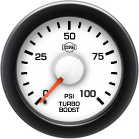 Isspro R14433 EV2 2-1/16in 0-100PSI Turbo Boost Gauge | Universal