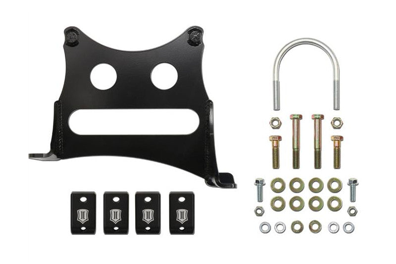 ICON 65000 Dual Steering Stabilizer Bracket Kit | 2005-2022 F250/F350 4WD