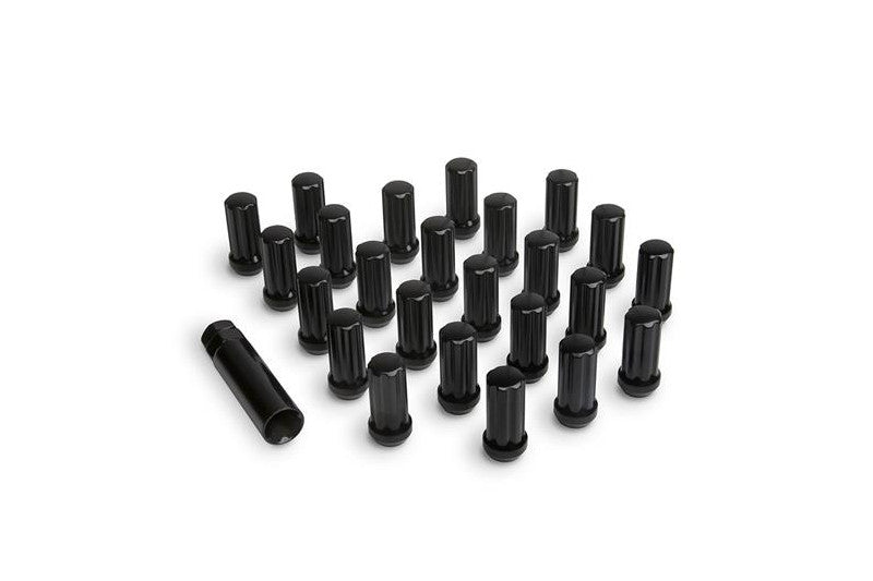 ICON Alloys 89141524B Lug Nut Kit Black - 14x1.5 / 24 Count w/ Key | Universal