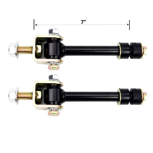 Kryptonite KRSWEL02 Sway Bar End Links (0-2in) | 1999-2019 Silverado/Sierra 1500/2500HD/3500HD