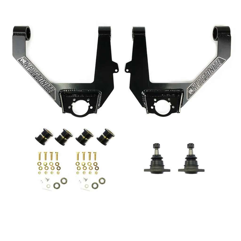 Kryptonite KRUCA12 Upper Control Arm Kit | 2007-2018 Silverado/Sierra 1500