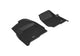 3DM L1FR10711509 Kagu Black Front Floor Mats | 2017-2024 F250/F350/F450