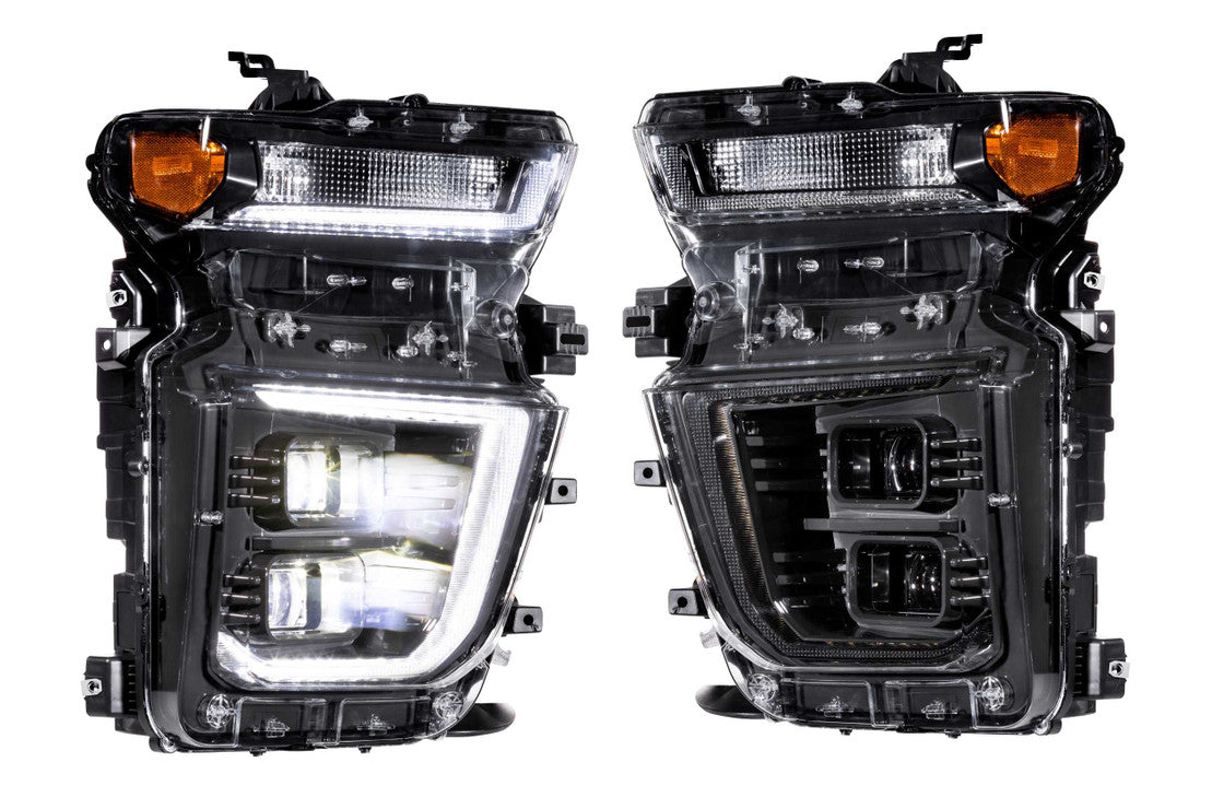 Morimoto LF546 XB Hybrid LED Headlights - Pair | 2020-2022 Silverado 2500HD/3500HD