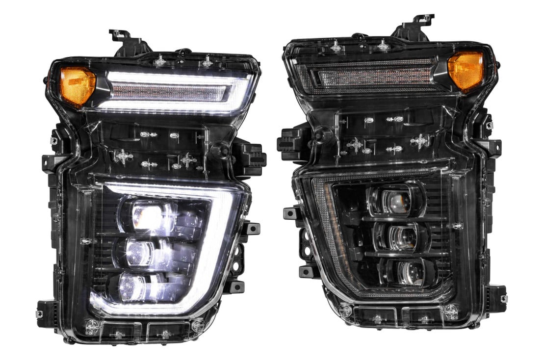 Morimoto LF547 XB LED Headlights - Pair | 2020+ Silverado 2500HD/3500HD