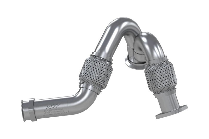 MBRP FAL2313 CARB Approved Aluminized Turbo Up-Pipe | 2003-2007 Ford 6.0L Powerstroke