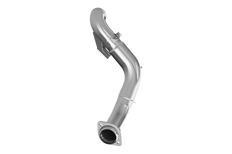 MBRP FAL460 4 in Turbo Down Pipe Aluminized Steel | 2015-2016 Ford F250/F350 6.7L Powerstroke