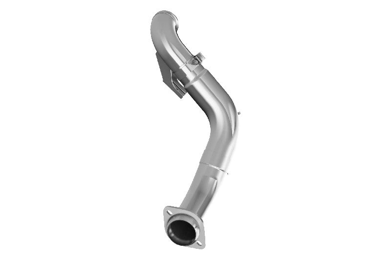 MBRP FS9460 4in Turbo Down Pipe T409 Stainless Steel | 2015-2016 Ford F250/F350 6.7L Powerstroke