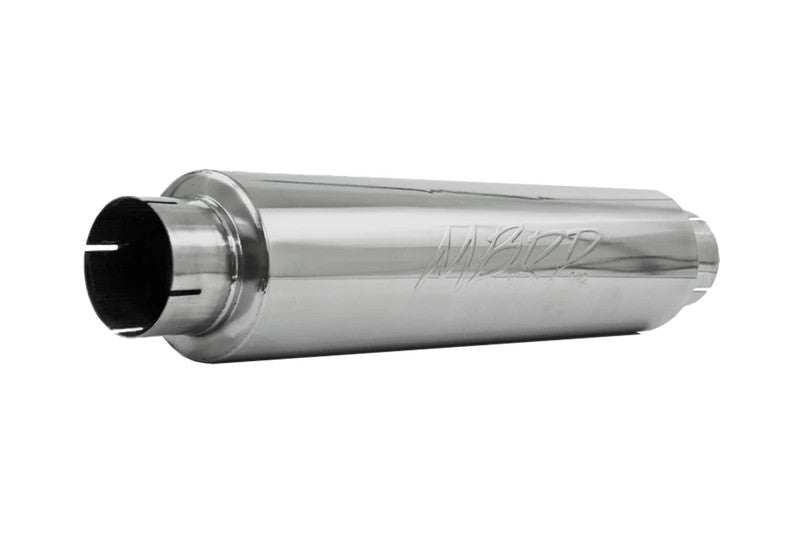 MBRP M1004 4in Pro Series Quiet Tone Exhaust Muffler 24 in Body 6in Diameter 30in Overall | Universal