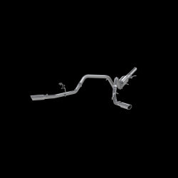 MBRP S5082AL 3in Cat Back Exhaust System Dual Split Side Aluminized Steel | 2014-2018 Silverado/Sierra 1500