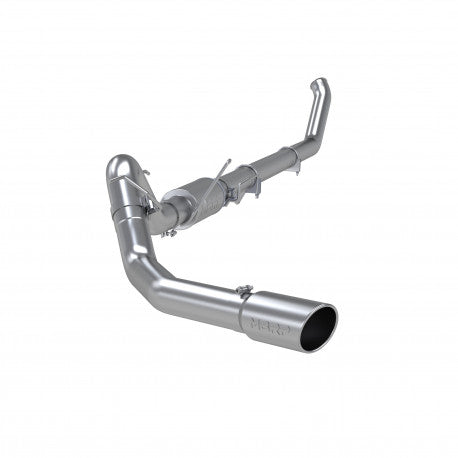 MBRP S6104AL 4in Turbo Back Single Side Aluminized | 2003-2004 Dodge Ram 5.9L Cummins 305HP Models