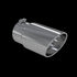 MBRP T5075 5in Inlet 6in Outlet Angled Rolled-End Stainless Steel Exhaust Tip | Universal